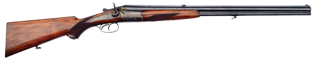 The Sauer combination gun has the graceful, rounded lines of a Boss over/under.